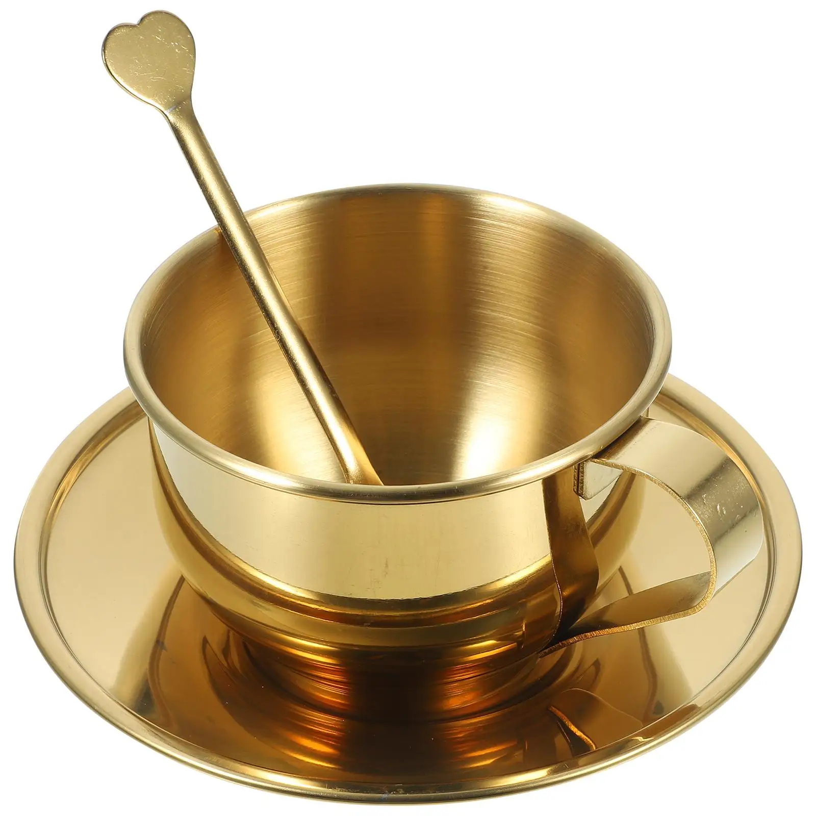 Coffee Cup Saucer Set Stainless Steel Tea Cups Professional Milk Mugs Office Use Elegant Design Practical Gift Ideas
Coffee Cup Saucer Set Stainless Steel Tea Cups Professional Milk Mugs Office Use Elegant Design Practical Gift Ideas