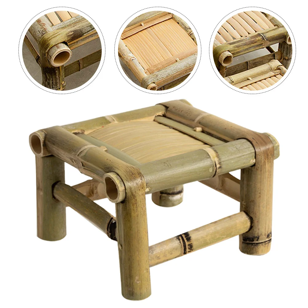Old-Fashioned Weaving Bamboo Stool Easy Clean Sturdy Lightweight Home Stool for Sitting Resting Decoration Home Supplies
Old-Fashioned Weaving Bamboo Stool Easy Clean Sturdy Lightweight Home Stool for Sitting Resting Decoration Home Supplies