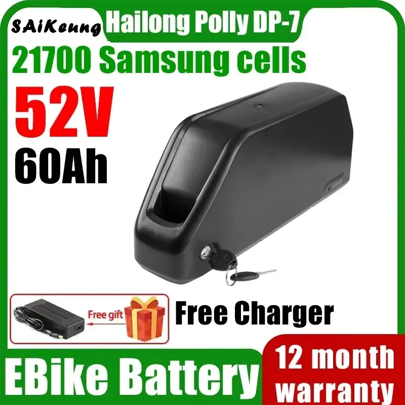 E Bike 21700 52V 50ah Lithium Battery Elektrische Fiets Batterij 48V 52V 25ah 30ah 35ah 40ah 45ah 60ah Ebike Batterij 300W-2000w
E Bike 21700 52V 50ah Lithium Battery Elektrische Fiets Batterij 48V 52V 25ah 30ah 35ah 40ah 45ah 60ah Ebike Batterij 300W-2000w