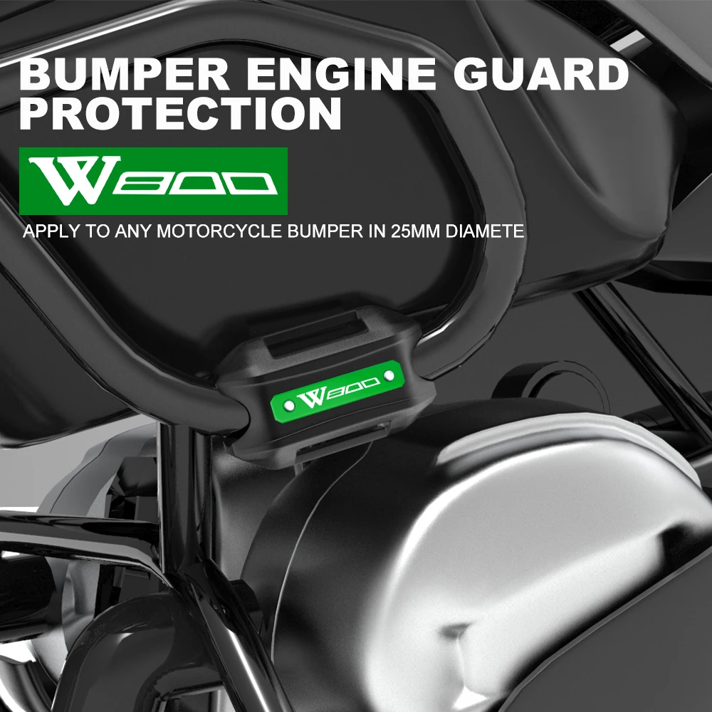 25mm Motorcycle Aluminium Crash Bar Bumper Engine Guard Protection Decorative Block For KAWASAKI W800 W800SE W800 SE 2012-2016
25mm Motorcycle Aluminium Crash Bar Bumper Engine Guard Protection Decorative Block For KAWASAKI W800 W800SE W800 SE 2012-2016