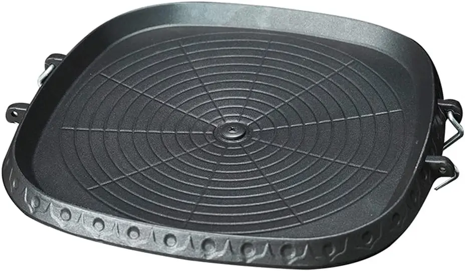 Korean BBQ Non-Stick Square Grill Pan with Natural Material 6 Layer Coating Easy Grease Draining 11.8 Inch Gas Range Gri
Korean BBQ Non-Stick Square Grill Pan with Natural Material 6 Layer Coating Easy Grease Draining 11.8 Inch Gas Range Gri