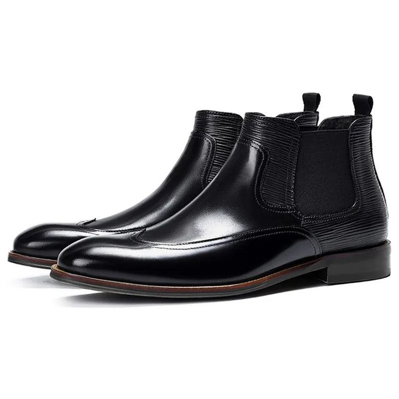 Autumn High Quality Men Ankle Boots Plus Size 48 Male Dress Boots Pointed Toe Business Casual Leather Shoes Men Chelsea Boots
Autumn High Quality Men Ankle Boots Plus Size 48 Male Dress Boots Pointed Toe Business Casual Leather Shoes Men Chelsea Boots