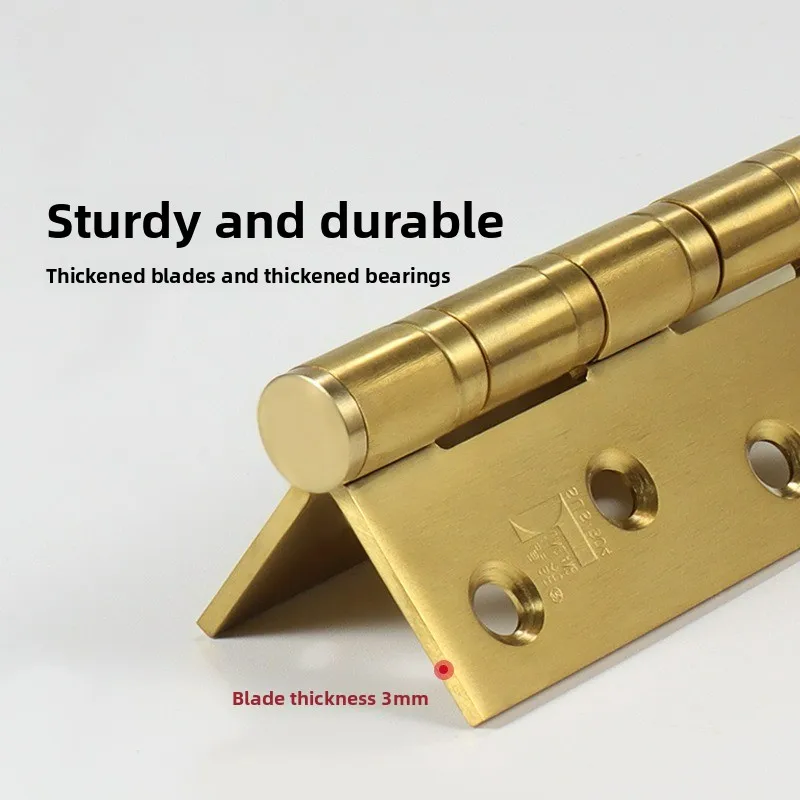 4-inch Flat Hinge 304 Stainless Steel Bearing Silent Hinge Wooden Door Hinge
4-inch Flat Hinge 304 Stainless Steel Bearing Silent Hinge Wooden Door Hinge