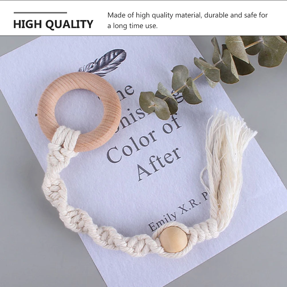 3 Pcs Eco Practical Teether Friendly Durable Safe Cotton Rope Hand Woven Teether Molar Rod Baby Teethers Gifts
3 Pcs Eco Practical Teether Friendly Durable Safe Cotton Rope Hand Woven Teether Molar Rod Baby Teethers Gifts