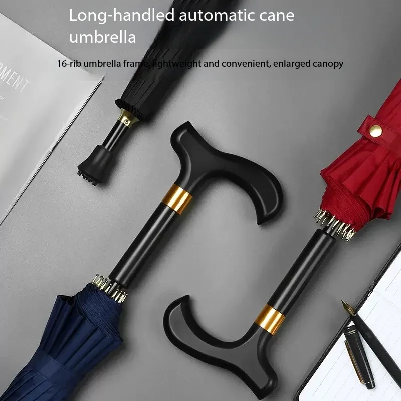 Crutches, umbrellas, special vinyl sun protection for the elderly with anti-slip, multifunctional rain or shine, hiking sticks
Crutches, umbrellas, special vinyl sun protection for the elderly with anti-slip, multifunctional rain or shine, hiking sticks