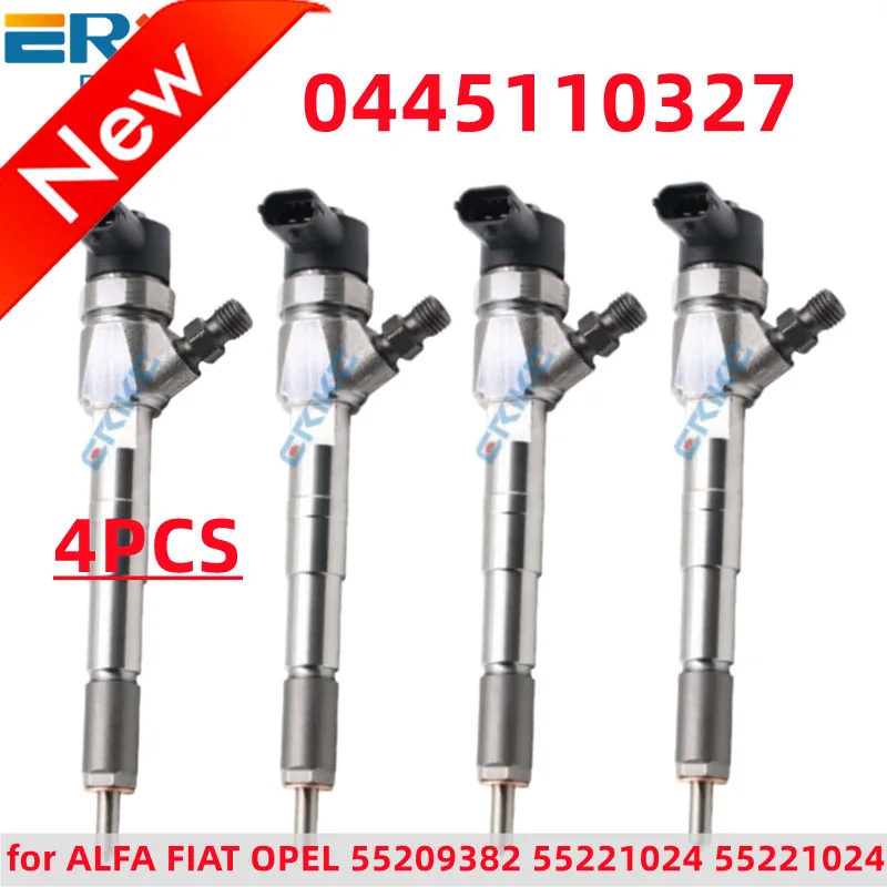 4PCS Diesel 0 445 110 327 for ALFA FIAT OPEL 0445110327 55209382 55221024 55221024 Genuine Fuel Injector
4PCS Diesel 0 445 110 327 for ALFA FIAT OPEL 0445110327 55209382 55221024 55221024 Genuine Fuel Injector