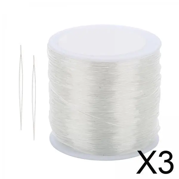 Stretchy Elastic String for Bracelets Crystal Line Beading Wire Cord Kit for DIY Jewelry Making Necklace Accessories
Stretchy Elastic String for Bracelets Crystal Line Beading Wire Cord Kit for DIY Jewelry Making Necklace Accessories