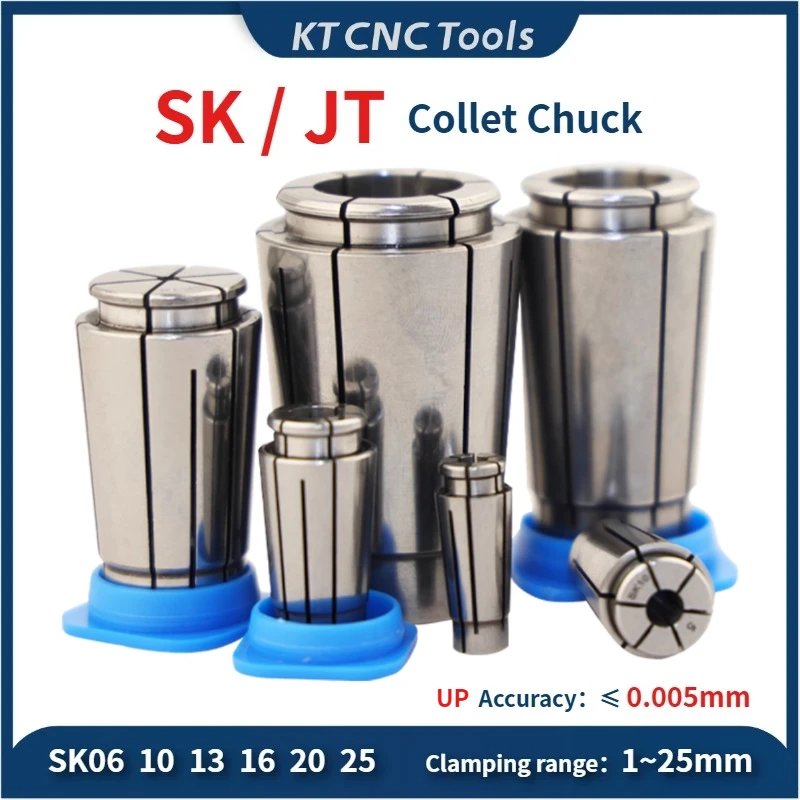 KT CNC SK06 SK10 SK16 SK20 SK25 Chuck Collet Clamp Range 1-25mm SK Collets CNC Machining Center Spring Chuck Collet Tool Holder
KT CNC SK06 SK10 SK16 SK20 SK25 Chuck Collet Clamp Range 1-25mm SK Collets CNC Machining Center Spring Chuck Collet Tool Holder