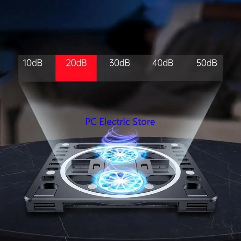 F19C Laptop Cooler Portable Folding Height Adjustable Laptop Cooling Pad Two Fans Adjustabe Air 3 Colors to Choose Stand
F19C Laptop Cooler Portable Folding Height Adjustable Laptop Cooling Pad Two Fans Adjustabe Air 3 Colors to Choose Stand