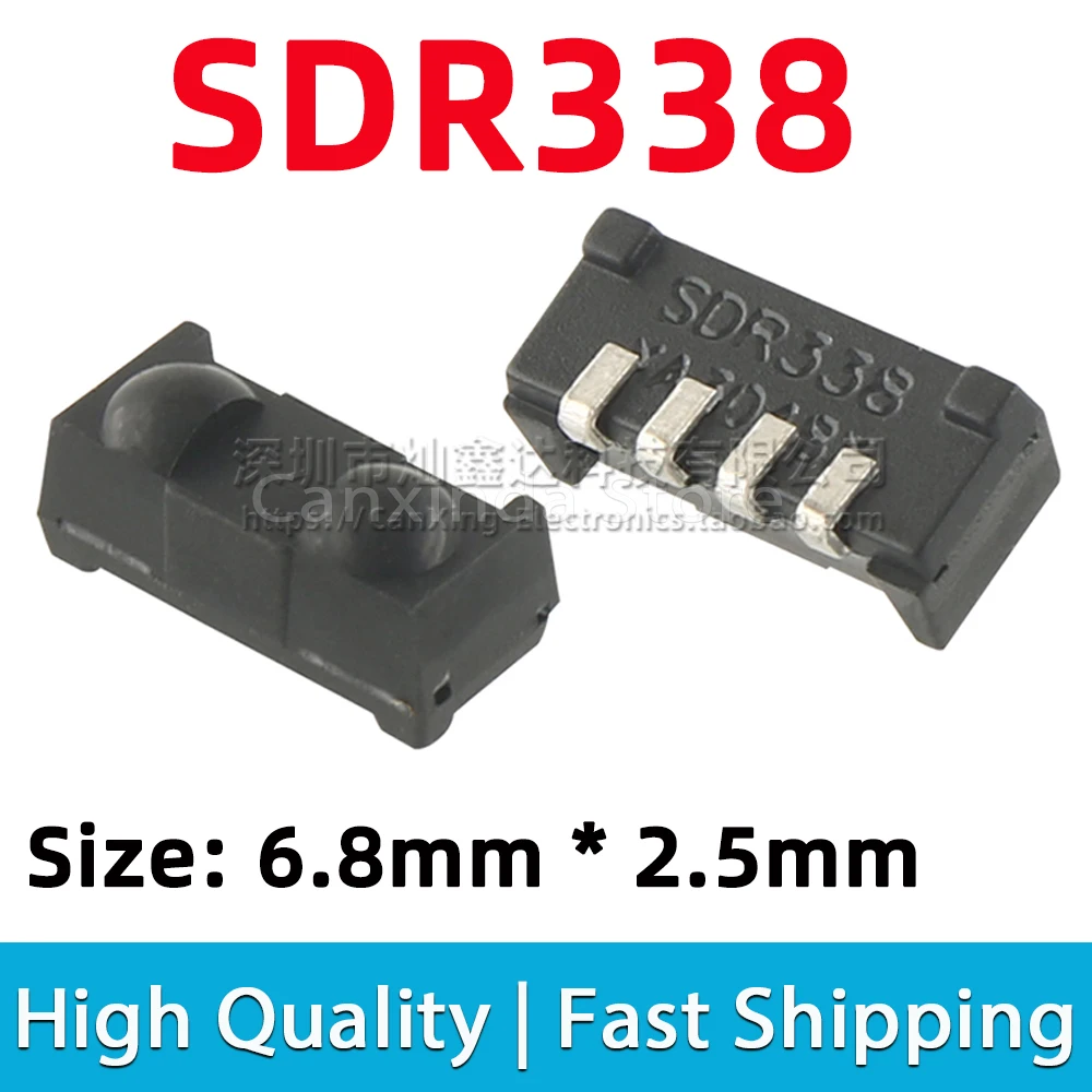 5PCS SDR338 SDR338P-TR SMD IR Receiver Infrared Moduel For PCM Remote Control System Dual Lens
5PCS SDR338 SDR338P-TR SMD IR Receiver Infrared Moduel For PCM Remote Control System Dual Lens