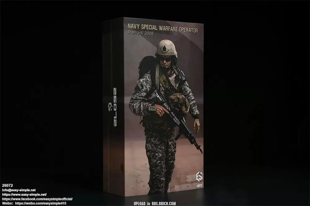 New Arrival 1/6 Easy&Simple ES 26072 US. Soldier Doll Operation Unit Full Set Moveable Action Figure About 12" Gift For Fans
New Arrival 1/6 Easy&Simple ES 26072 US. Soldier Doll Operation Unit Full Set Moveable Action Figure About 12" Gift For Fans