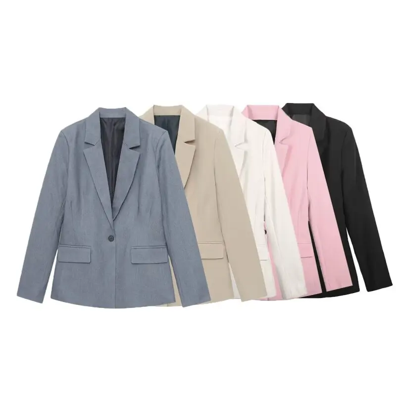 Women's Slim Fit Solid Color Blazer Multi-color Business Casual Daily Wear Suit Jacket Office Lady Work Outerwear Elegant
Women's Slim Fit Solid Color Blazer Multi-color Business Casual Daily Wear Suit Jacket Office Lady Work Outerwear Elegant