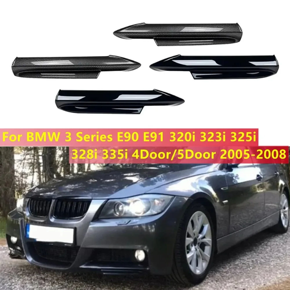 For BMW 3 Series 318i 320i 330i E90 E91 LCI Facelift 2005-2008 Car Front Bumper Lip Body Kit Spoiler Splitter Bumper Canard Lip
For BMW 3 Series 318i 320i 330i E90 E91 LCI Facelift 2005-2008 Car Front Bumper Lip Body Kit Spoiler Splitter Bumper Canard Lip