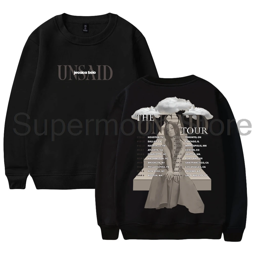 Jessica Baio Unsaid Tour 2025 Crewneck Unisex Long Sleeve Streetwear Men Women Sweatshirts Fashion Clothes
Jessica Baio Unsaid Tour 2025 Crewneck Unisex Long Sleeve Streetwear Men Women Sweatshirts Fashion Clothes