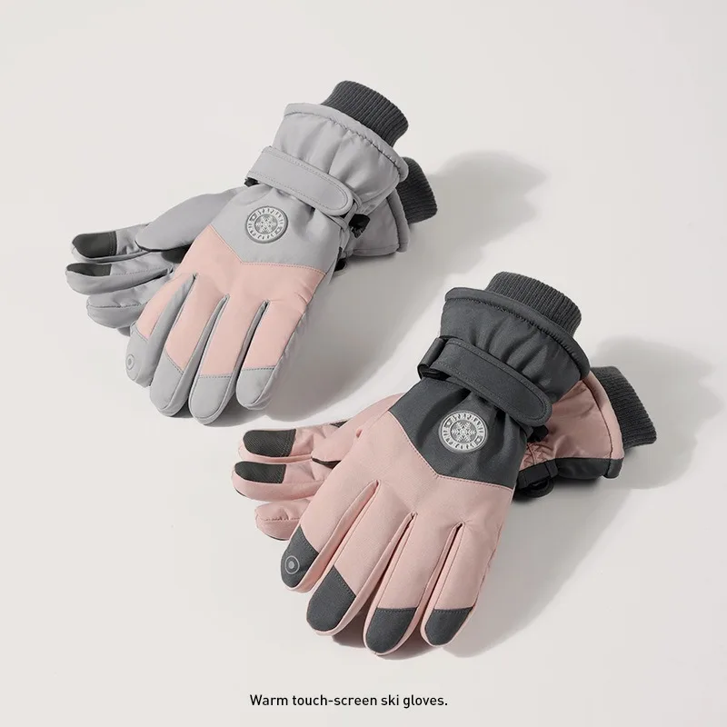 Men's And Women's Winter Ski Gloves With Wool Thickened Warm Waterproof Winter Motorcycle Riding Electric Gloves
Men's And Women's Winter Ski Gloves With Wool Thickened Warm Waterproof Winter Motorcycle Riding Electric Gloves