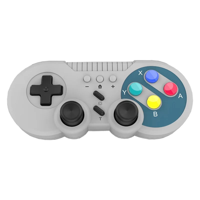 T06C-Wireless Gaming Controller Game Console Controller Joystick with Dual Motor Vibration Turbo Function for Switch PC
T06C-Wireless Gaming Controller Game Console Controller Joystick with Dual Motor Vibration Turbo Function for Switch PC