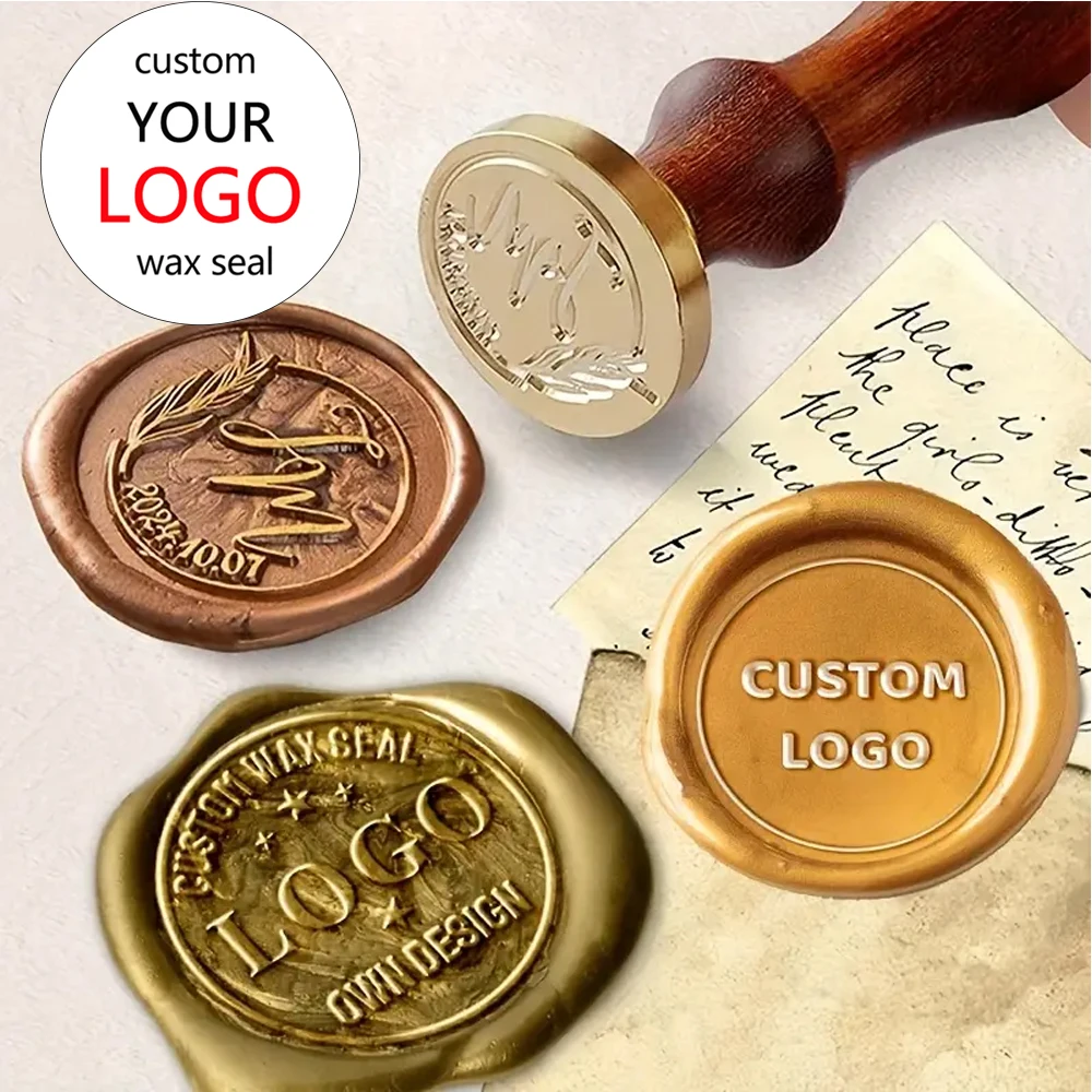 LOGO Customize Sealing Wax Stamps Own Personality Logo Custom Made Unique Signet Copper Heads Wedding Birthday Letter Envelop
LOGO Customize Sealing Wax Stamps Own Personality Logo Custom Made Unique Signet Copper Heads Wedding Birthday Letter Envelop