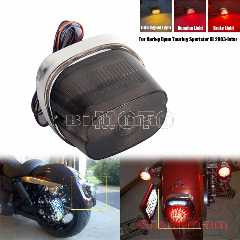 Motorcycle Plug And Play Turn Signal Rear Lights LED Brake Running Light For Harley Electra Glide Street FLHR Fat Boy 2003-Up
Motorcycle Plug And Play Turn Signal Rear Lights LED Brake Running Light For Harley Electra Glide Street FLHR Fat Boy 2003-Up