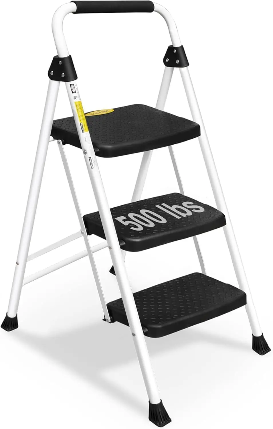 3 Step Ladder Folding Step Stool for Adults with Handle Lightweight Perfect for Kitchen& Household 500lbs Capacity Sturdy Steel
3 Step Ladder Folding Step Stool for Adults with Handle Lightweight Perfect for Kitchen& Household 500lbs Capacity Sturdy Steel