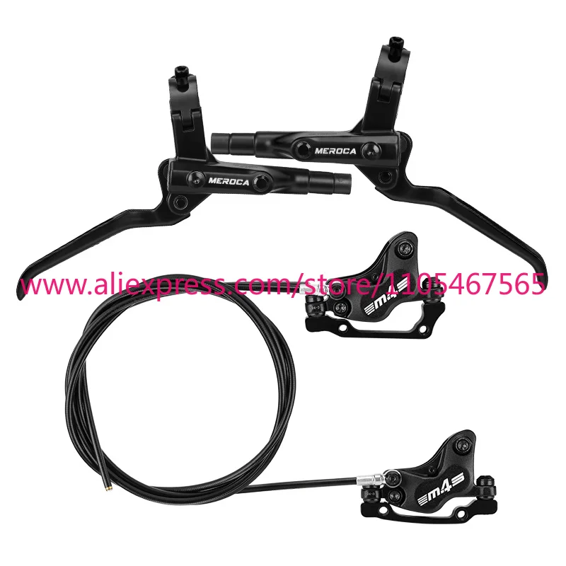 M4S MTB Bicycle Brake 160mm Right Front/1550mm Left Rear Piston Brake 850/1550mm Hydraulic Separated Oil Disc Brakes
M4S MTB Bicycle Brake 160mm Right Front/1550mm Left Rear Piston Brake 850/1550mm Hydraulic Separated Oil Disc Brakes