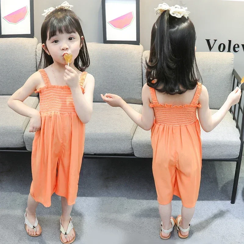 Baby Romper Cotton Sleeveless Summer Kids Jumpsuits for Girl Toddler Children Overalls Solid Color
Baby Romper Cotton Sleeveless Summer Kids Jumpsuits for Girl Toddler Children Overalls Solid Color