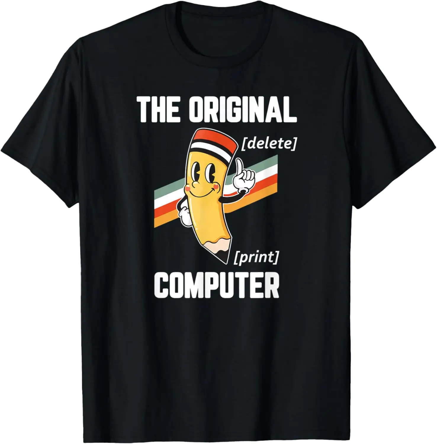 The Original Computer Print Delete T-Shirt
The Original Computer Print Delete T-Shirt