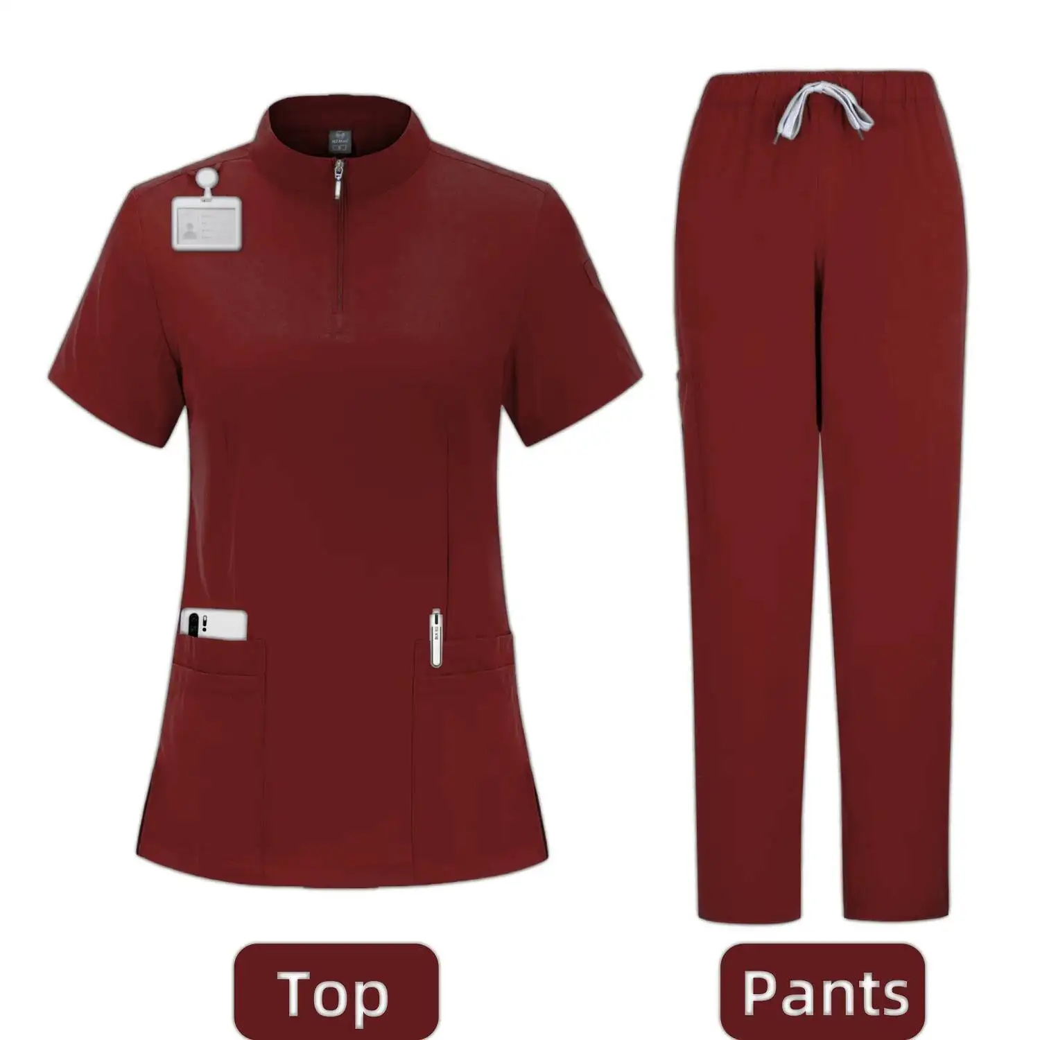 Unisex Medical Uniforms For V-Neck Nurse Scurbs Set Women Hospital Doctor Workwear Oral Dental Surgery Work Uniform Short Sleeve
Unisex Medical Uniforms For V-Neck Nurse Scurbs Set Women Hospital Doctor Workwear Oral Dental Surgery Work Uniform Short Sleeve