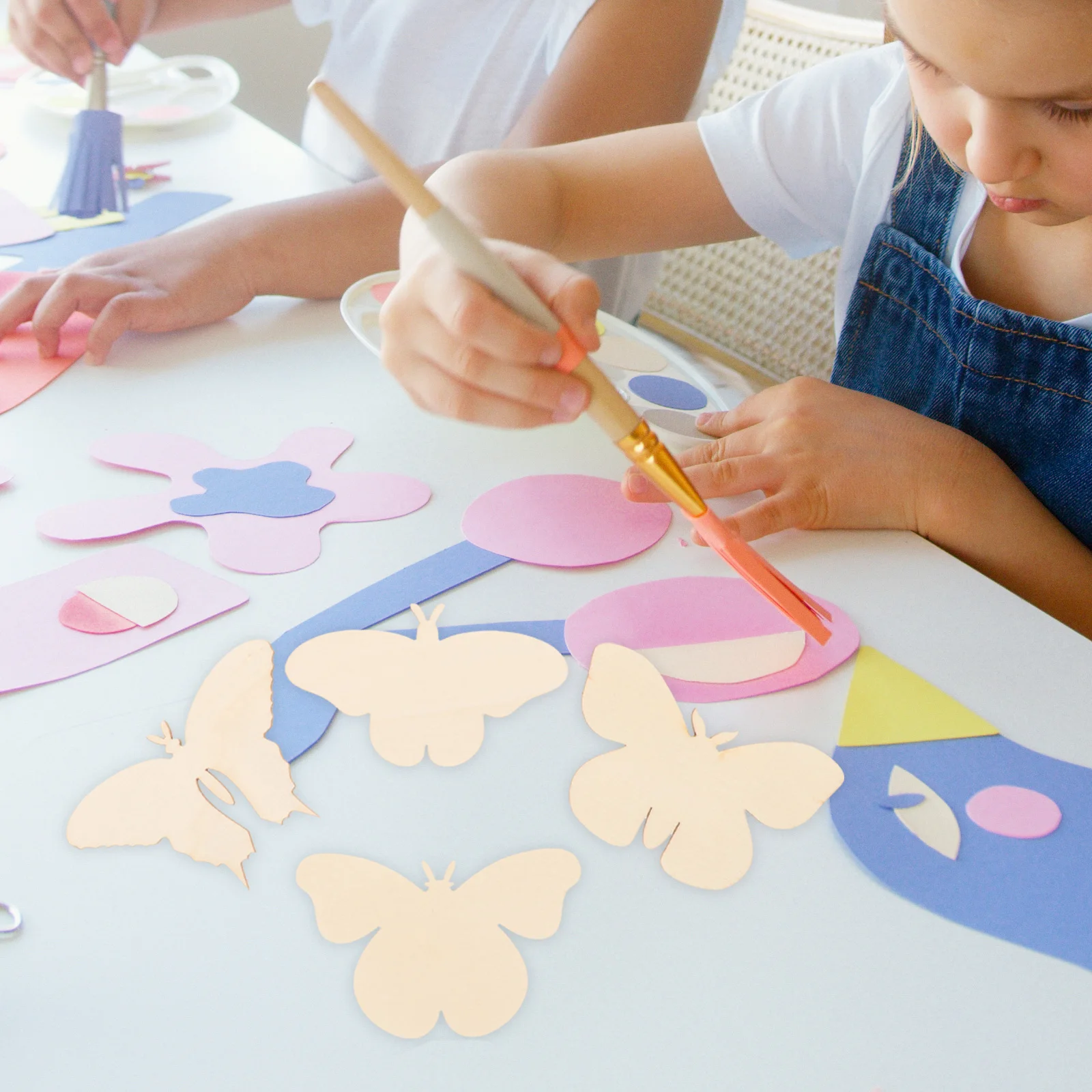 27pcs Wooden Butterfly Cutouts Unfinished Chips Diy Craft Supplies Hanging Decorations For Home Party Handicrafts Craft Panels
27pcs Wooden Butterfly Cutouts Unfinished Chips Diy Craft Supplies Hanging Decorations For Home Party Handicrafts Craft Panels