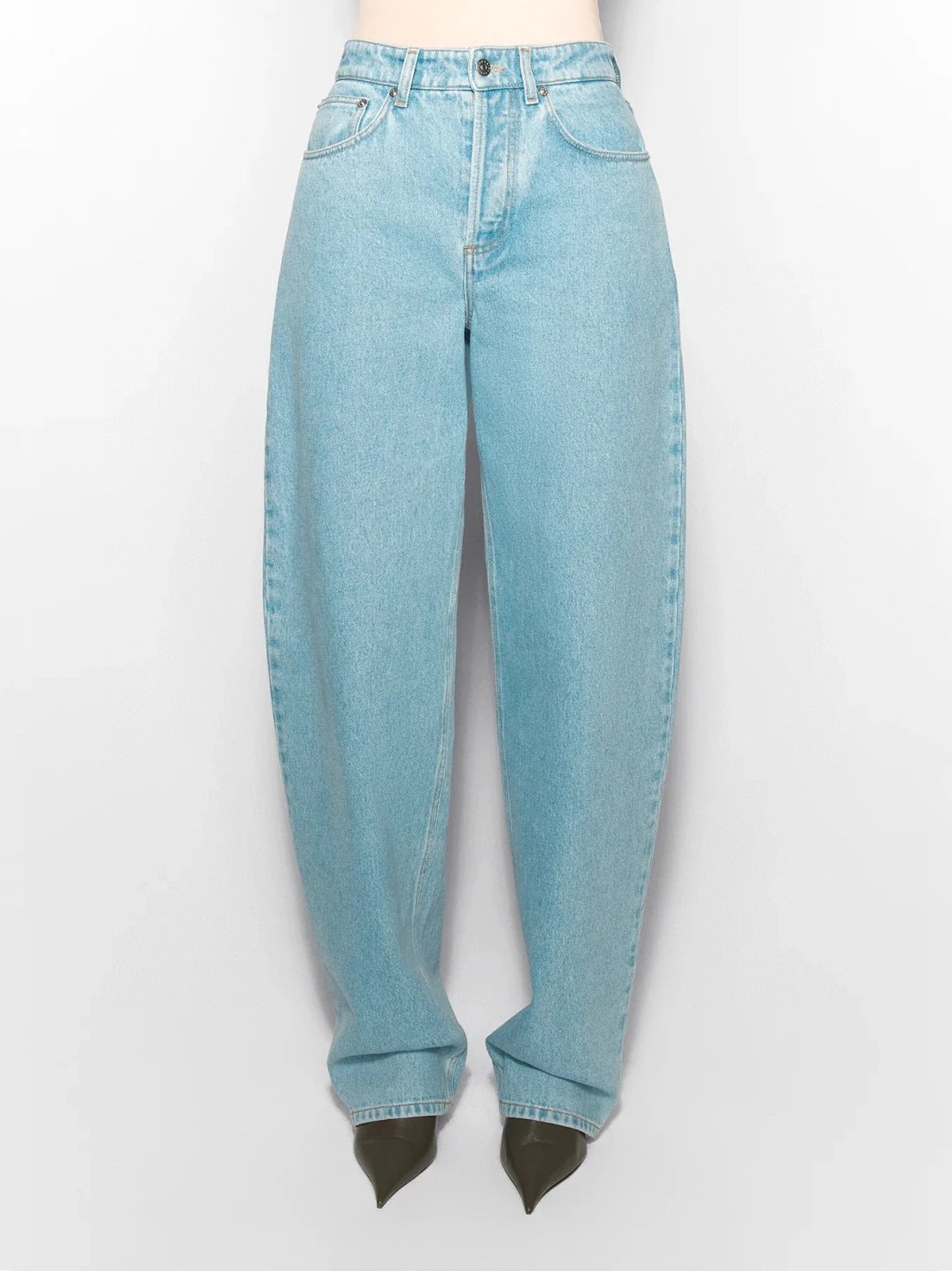 Adjustable Waist Wide Leg Denim Pants Belt Tie Ba Knife ape Leather Tag High Waist Casual Sle No Stretch Denim Jeans
Adjustable Waist Wide Leg Denim Pants Belt Tie Ba Knife ape Leather Tag High Waist Casual Sle No Stretch Denim Jeans