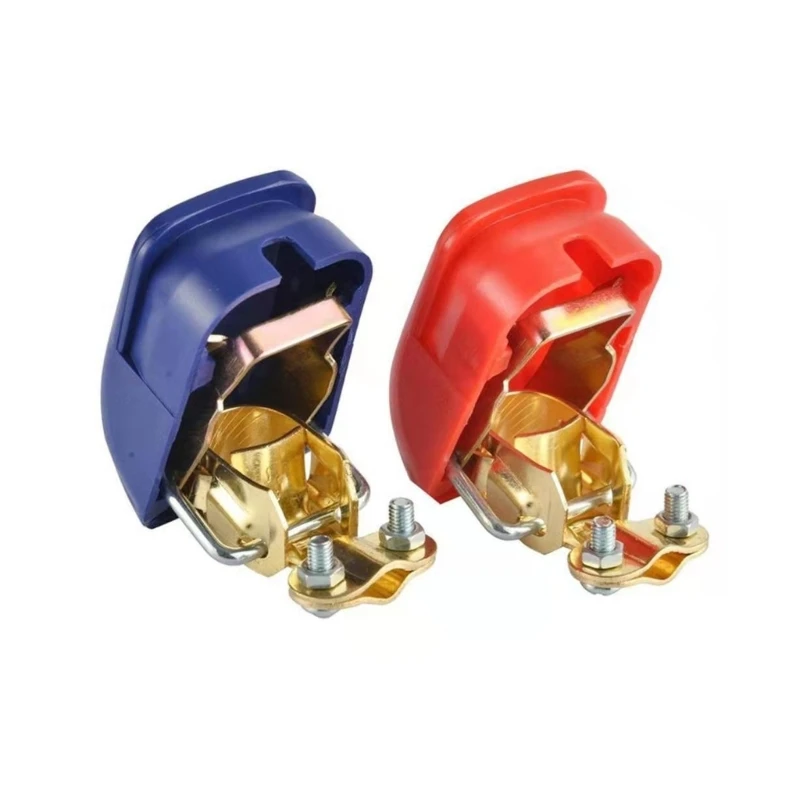 37JE Pair Battery Terminals Quick Installation Heavy Duty Battery Terminal Connector
37JE Pair Battery Terminals Quick Installation Heavy Duty Battery Terminal Connector