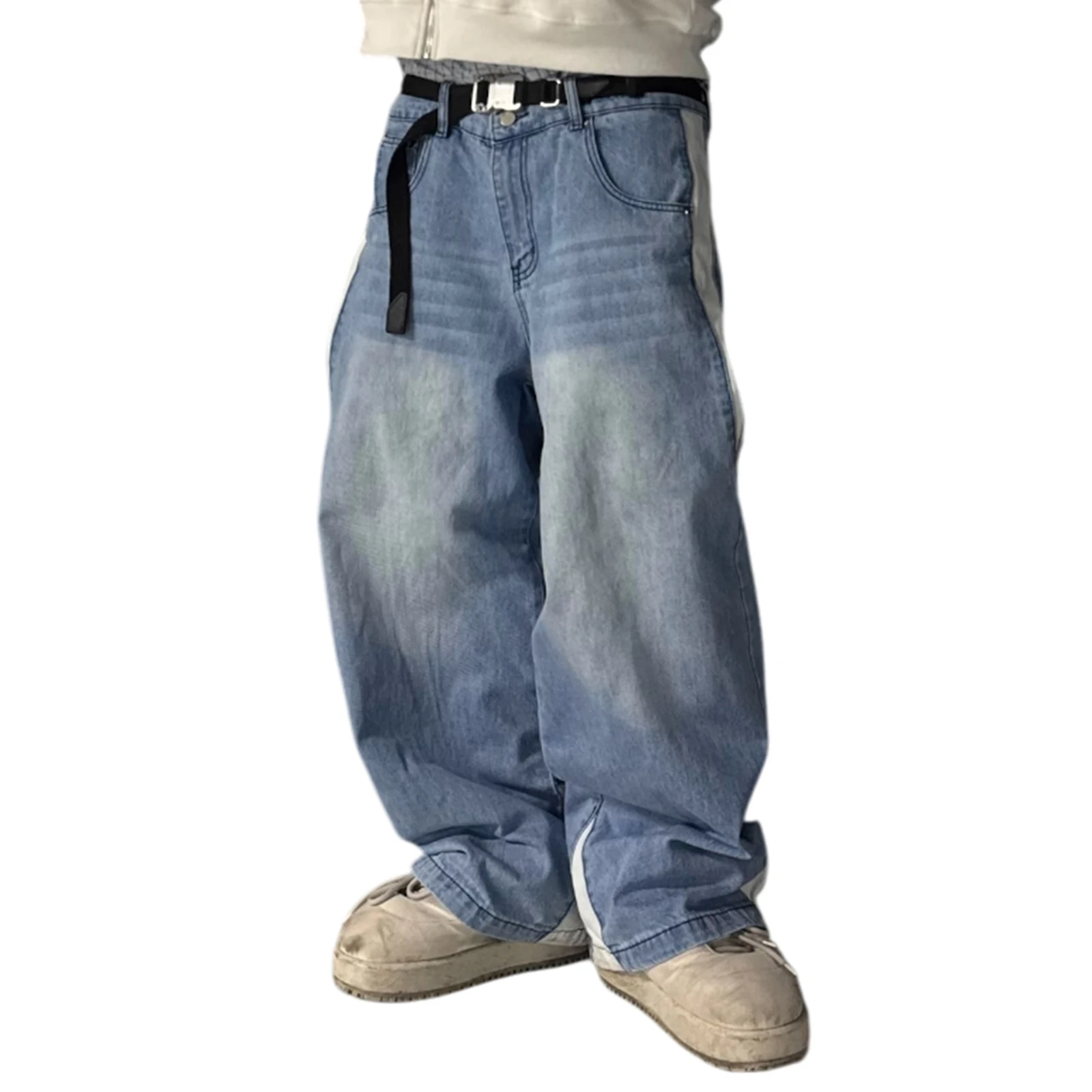 Men Contrast Color Jeans Fashion Wide Leg Denim Pants For Vacation Summer Party Daily Wear Outdoor Activity Streetwear
Men Contrast Color Jeans Fashion Wide Leg Denim Pants For Vacation Summer Party Daily Wear Outdoor Activity Streetwear