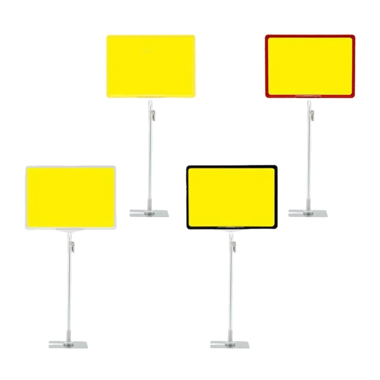 Adjustable Sign Holder Floor Sign Stand Holder, Note Holder, Reusable, Supermarket Price Label Stand, Sign Rack Displayed
Adjustable Sign Holder Floor Sign Stand Holder, Note Holder, Reusable, Supermarket Price Label Stand, Sign Rack Displayed