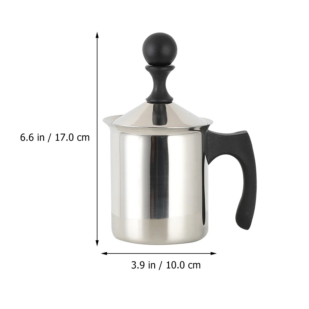 Milk Frother Pitcher Creamer Manual Cappuccino Stainless Steel Latte Coffee Kitchen Bar Tools Frothing Cup Ergonomic H Easy
Milk Frother Pitcher Creamer Manual Cappuccino Stainless Steel Latte Coffee Kitchen Bar Tools Frothing Cup Ergonomic H Easy