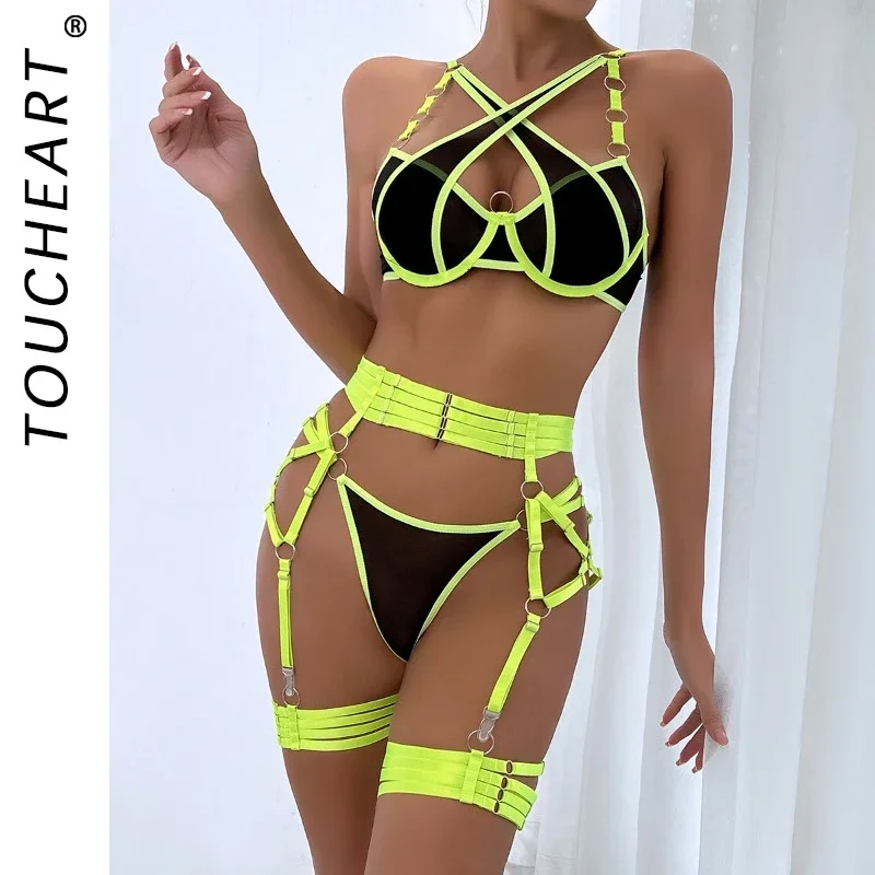 Toucheart Sexy Floral Embroidery Underwear Steel Ring Bra Lace Mesh Sexy Webbing Hollow Waistband Hanging Erotic Lingerie Suit
Toucheart Sexy Floral Embroidery Underwear Steel Ring Bra Lace Mesh Sexy Webbing Hollow Waistband Hanging Erotic Lingerie Suit