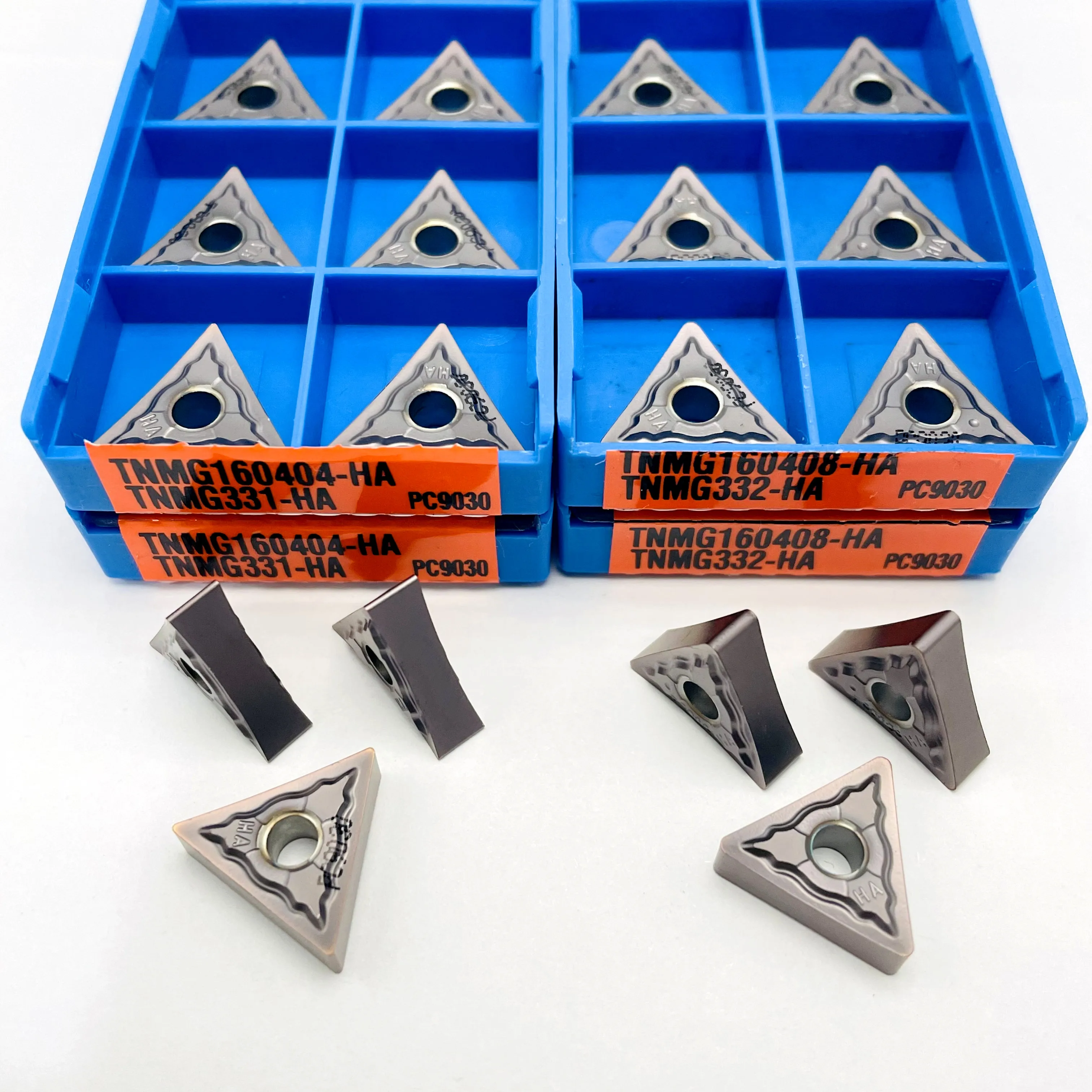TNMG160404 TNMG160408 HA PC9030 High Quality Cylindrical Turning Tool Carbide Insert Metal Cutting Turning Tool TNMG160408
TNMG160404 TNMG160408 HA PC9030 High Quality Cylindrical Turning Tool Carbide Insert Metal Cutting Turning Tool TNMG160408