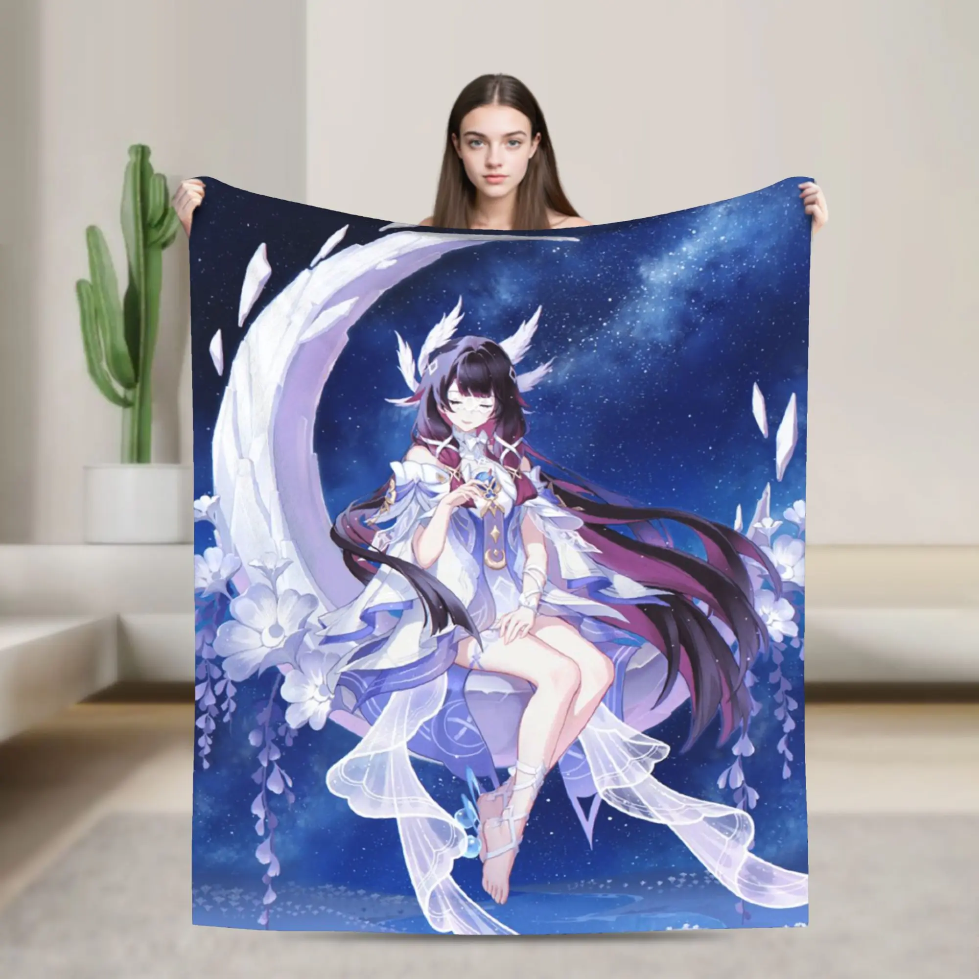Genshin Impact Warm Soft Blanket Girls Boys Plush Throw Blanket Street Trend Bedroom Flannel Bedspread Sofa Bed Cover
Genshin Impact Warm Soft Blanket Girls Boys Plush Throw Blanket Street Trend Bedroom Flannel Bedspread Sofa Bed Cover