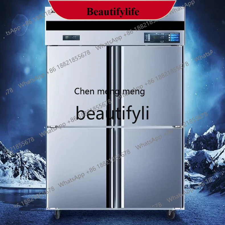 AB02 Four-door Freezer Stainless Steel Kitchen Refrigerator Air-cooled Frost-free Commercial Large Capacity
AB02 Four-door Freezer Stainless Steel Kitchen Refrigerator Air-cooled Frost-free Commercial Large Capacity