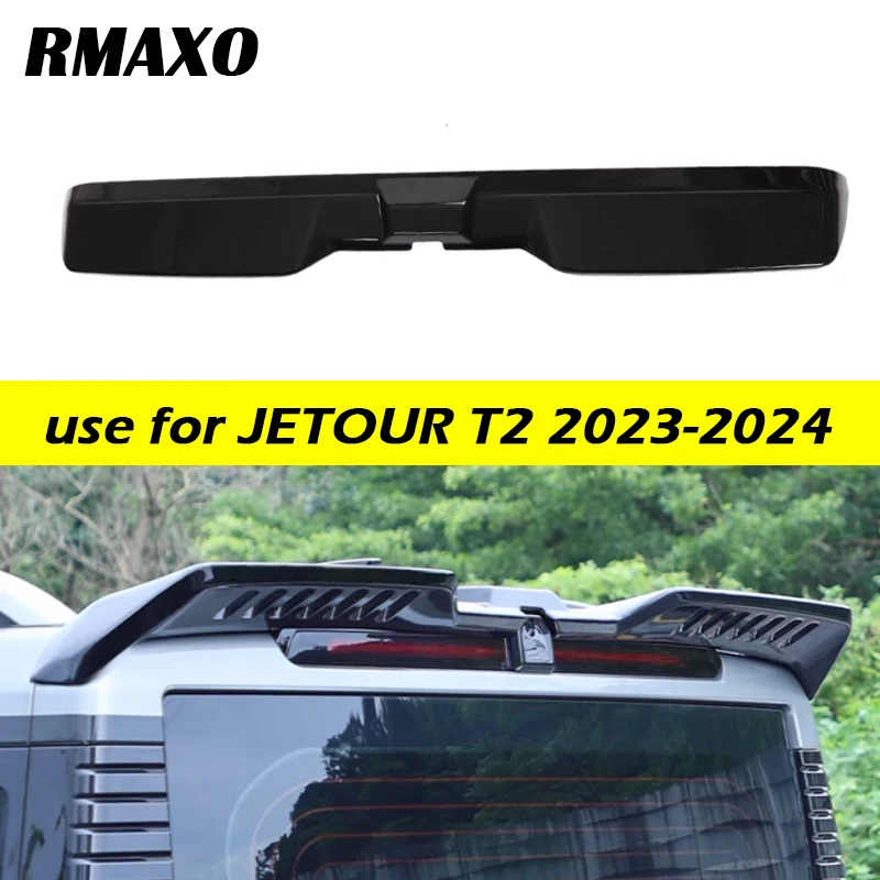 For JETOUR T2 spoiler Car Accessories ABS Plastic Unpainted Color Rear Lip Spoiler Wing Trunk
For JETOUR T2 spoiler Car Accessories ABS Plastic Unpainted Color Rear Lip Spoiler Wing Trunk