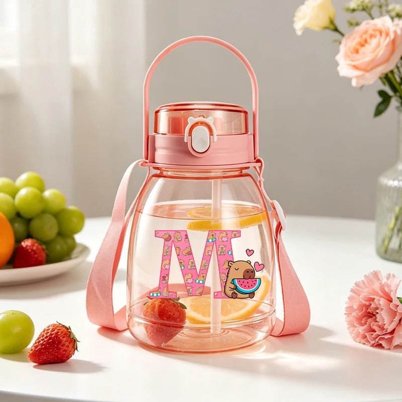 Capibara 1300ml Big Belly Cup for Men Women Anime Letter Printed Water Cups Students Portable Fashion Sports Water Bottle Gifts
Capibara 1300ml Big Belly Cup for Men Women Anime Letter Printed Water Cups Students Portable Fashion Sports Water Bottle Gifts