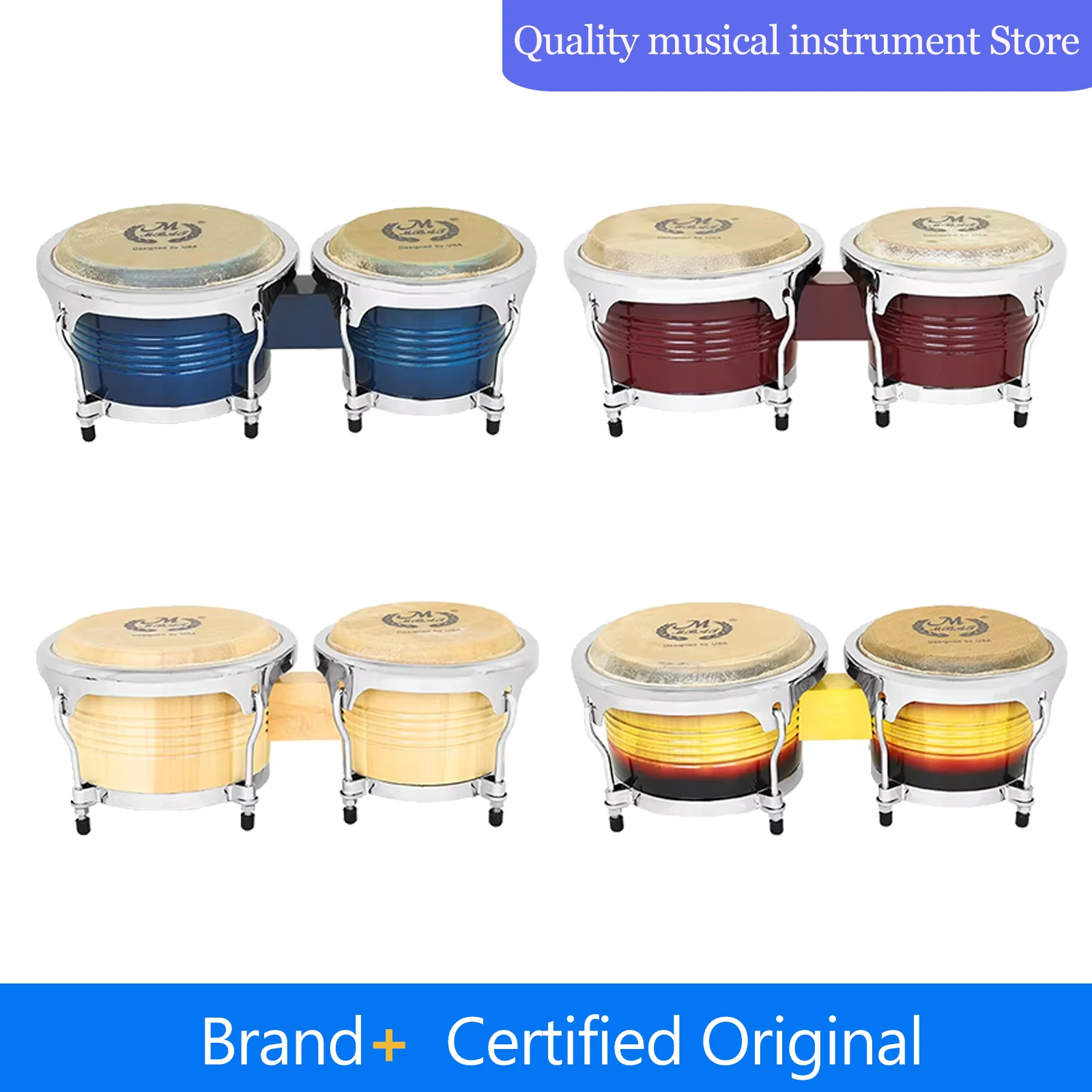 M MBAT 7 + 9 дюймов Bongo барабан дуб + алюминиевый сплав + кожа буйвола водный барабан из кожи буйвола безопасный подходит для выступлений на оркете
M MBAT 7 + 9 дюймов Bongo барабан дуб + алюминиевый сплав + кожа буйвола водный барабан из кожи буйвола безопасный подходит для выступлений на оркете