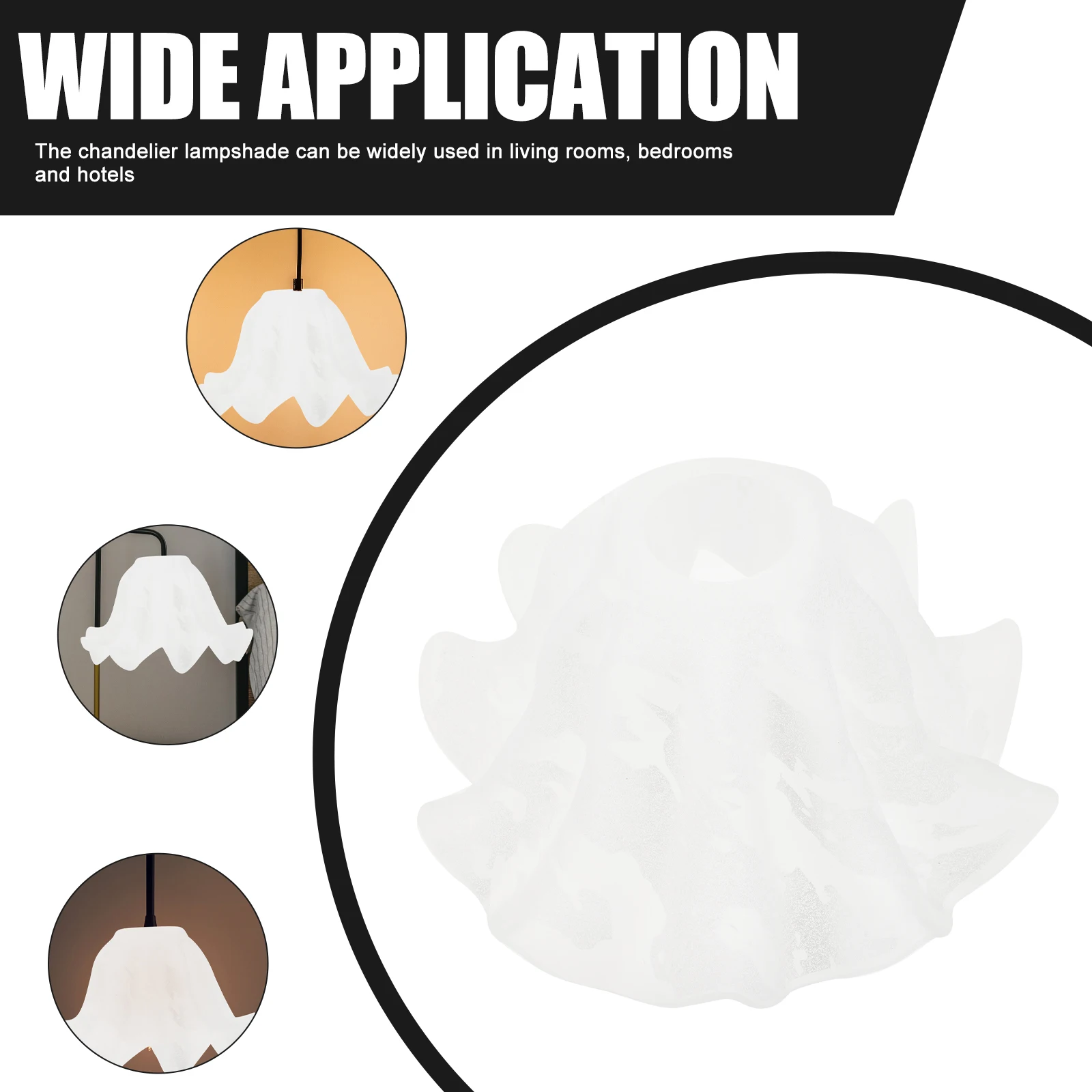 Glass Lampshade Replacement for Pendant Light Chandelier Vintage Decorative Shade Softens Brightness Protects Eyes Easy Install
Glass Lampshade Replacement for Pendant Light Chandelier Vintage Decorative Shade Softens Brightness Protects Eyes Easy Install