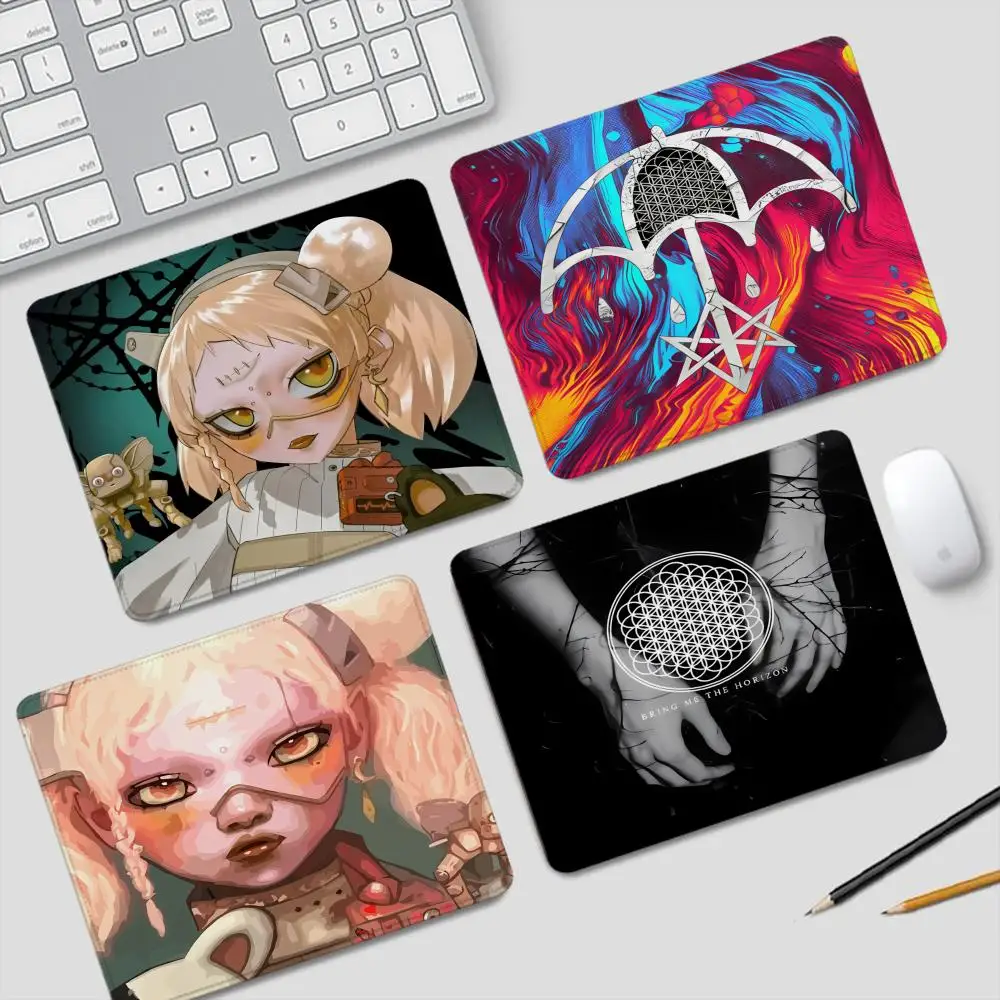 Коврик для мыши Bring Me The H-Horizon, маленькие игровые аксессуары, клавиатура, компьютерный офисный настольный коврик, нескользящий резиновый коврик для мыши для ПК, геймера
Коврик для мыши Bring Me The H-Horizon, маленькие игровые аксессуары, клавиатура, компьютерный офисный настольный коврик, нескользящий резиновый коврик для мыши для ПК, геймера