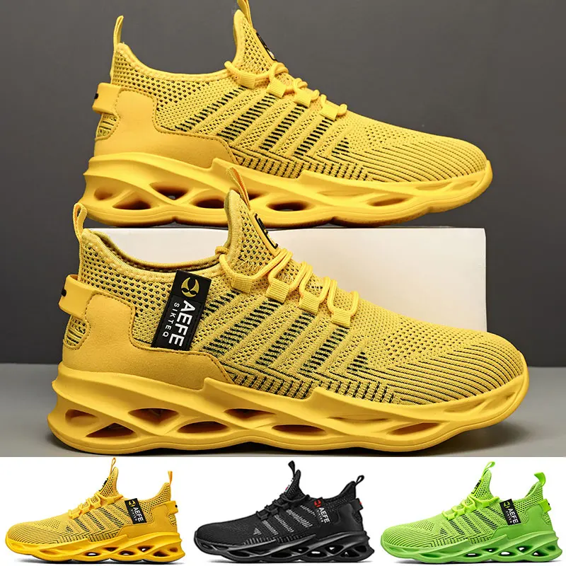 Men Running Shoes Outdoor Blade Shoes Mesh Breathable Casual Shoes Non-slip Lightweight Men Sneakers Lace Up Plus Size 40-47
Men Running Shoes Outdoor Blade Shoes Mesh Breathable Casual Shoes Non-slip Lightweight Men Sneakers Lace Up Plus Size 40-47