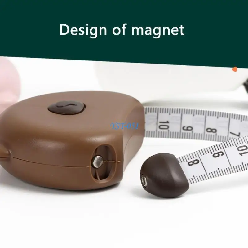 E15A Automatic Retractable Bear Themed Tape Measure for Homemakers and DIYer Crafts
E15A Automatic Retractable Bear Themed Tape Measure for Homemakers and DIYer Crafts