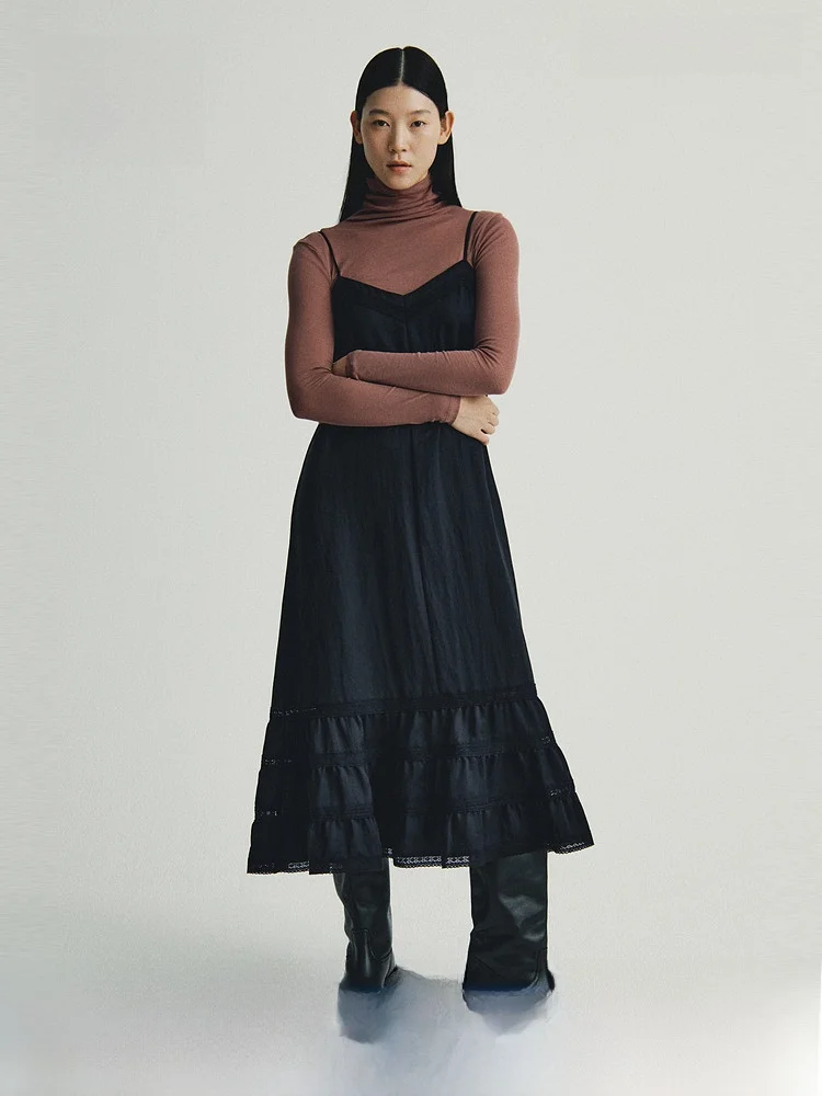 Летнее женское платье H&M с кружевными вставками на бретелях, повседневный стиль, свободный крой, без рукавов, для ежедневной носки
Летнее женское платье H&M с кружевными вставками на бретелях, повседневный стиль, свободный крой, без рукавов, для ежедневной носки