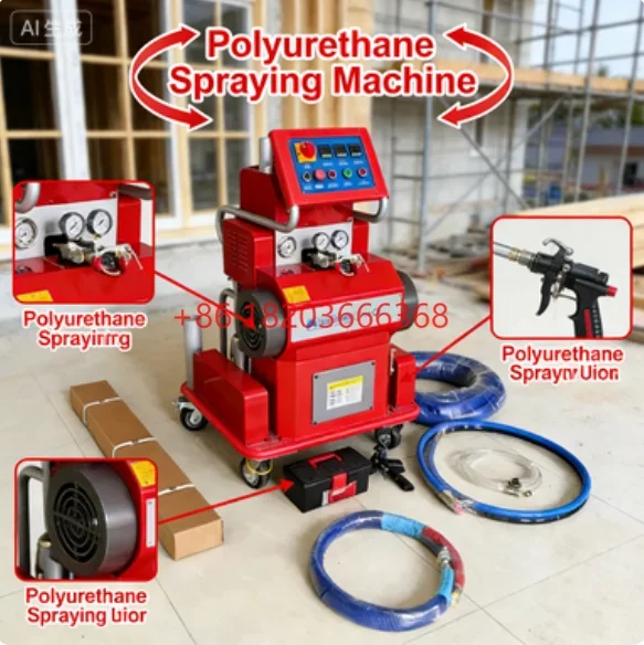 YG Customized Hydraulic Polyurea Roof Coating Waterproof Polyurethane Spray Foam Insulation Spray Foam Machine
YG Customized Hydraulic Polyurea Roof Coating Waterproof Polyurethane Spray Foam Insulation Spray Foam Machine