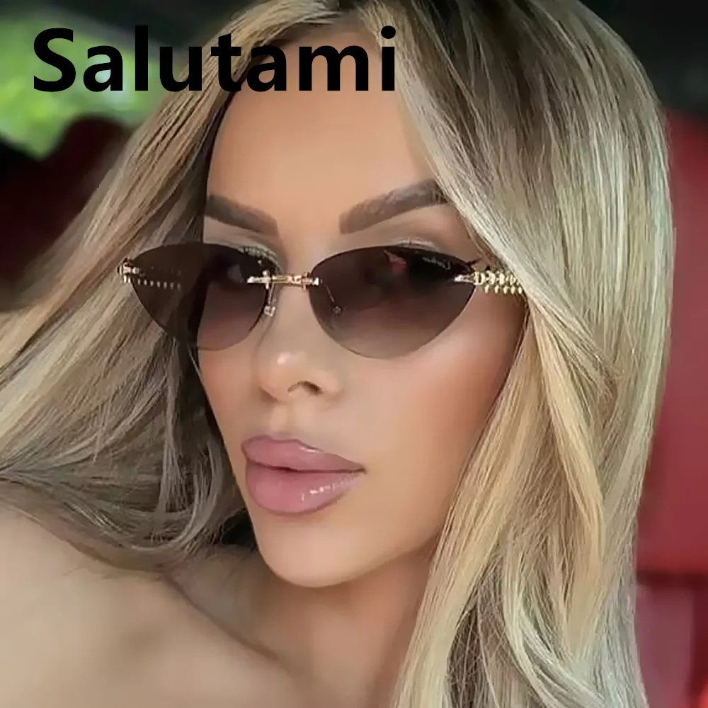 unique Irregular triangle rimless cat eye sunglasses for women new fashion gradient alloy sun glasses lady trendy driving shades
unique Irregular triangle rimless cat eye sunglasses for women new fashion gradient alloy sun glasses lady trendy driving shades