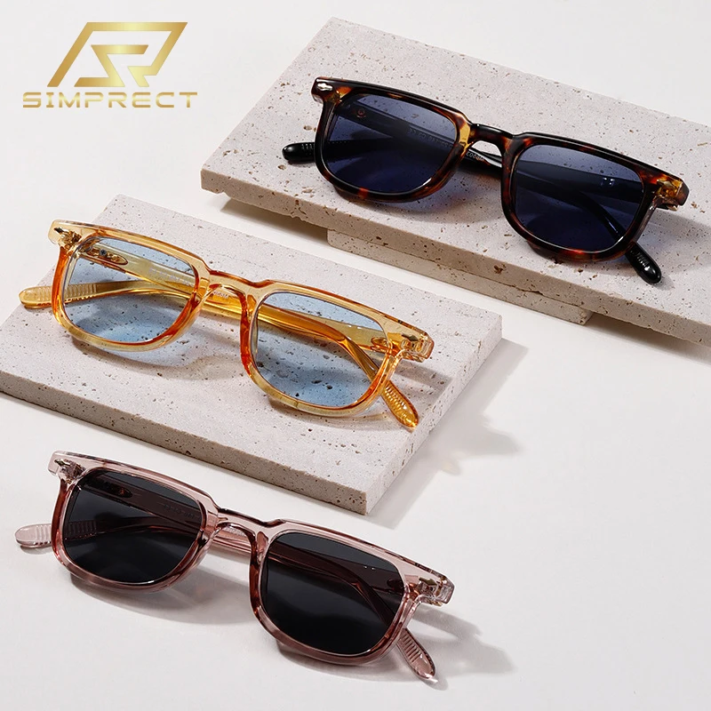 SIMPRECT Square Sunglasses Women 2023 Luxury Brand Designer Quality Vintage Retro UV Protection Rectangle Sun Glasses For Men
SIMPRECT Square Sunglasses Women 2023 Luxury Brand Designer Quality Vintage Retro UV Protection Rectangle Sun Glasses For Men