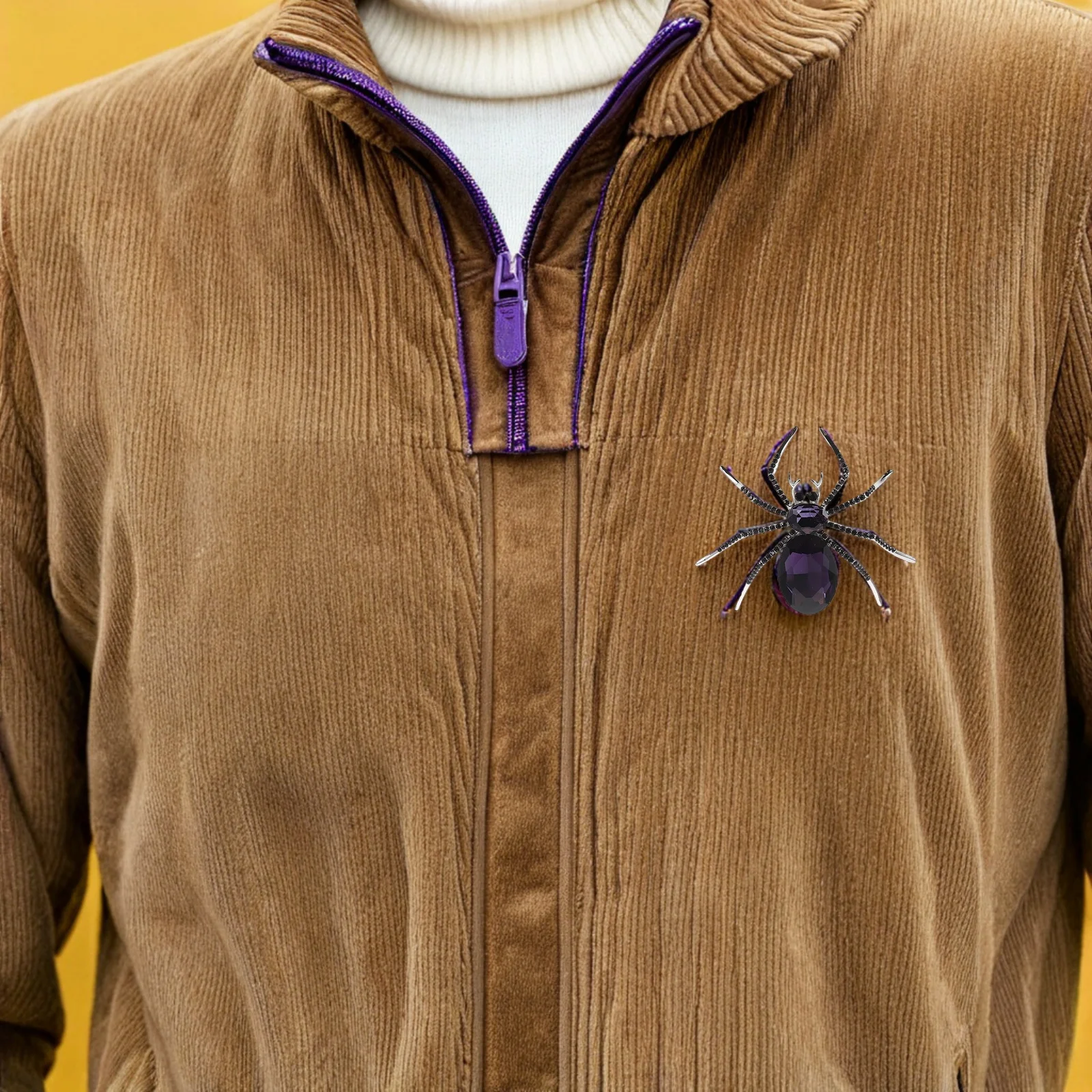 2Pcs Crystal Rhinestone Spider Brooch Vintage Halloween Lapel Pin Sparkle Brooch Pin Clothing Jewelry Badge Sparkle Spider Badge
2Pcs Crystal Rhinestone Spider Brooch Vintage Halloween Lapel Pin Sparkle Brooch Pin Clothing Jewelry Badge Sparkle Spider Badge