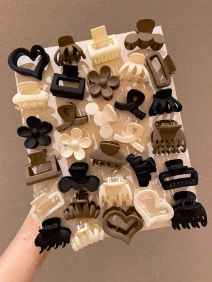 20pcs Assorted Mini Hair Clips Claw Clips Barrettes For Women Hair Accessories
20pcs Assorted Mini Hair Clips Claw Clips Barrettes For Women Hair Accessories